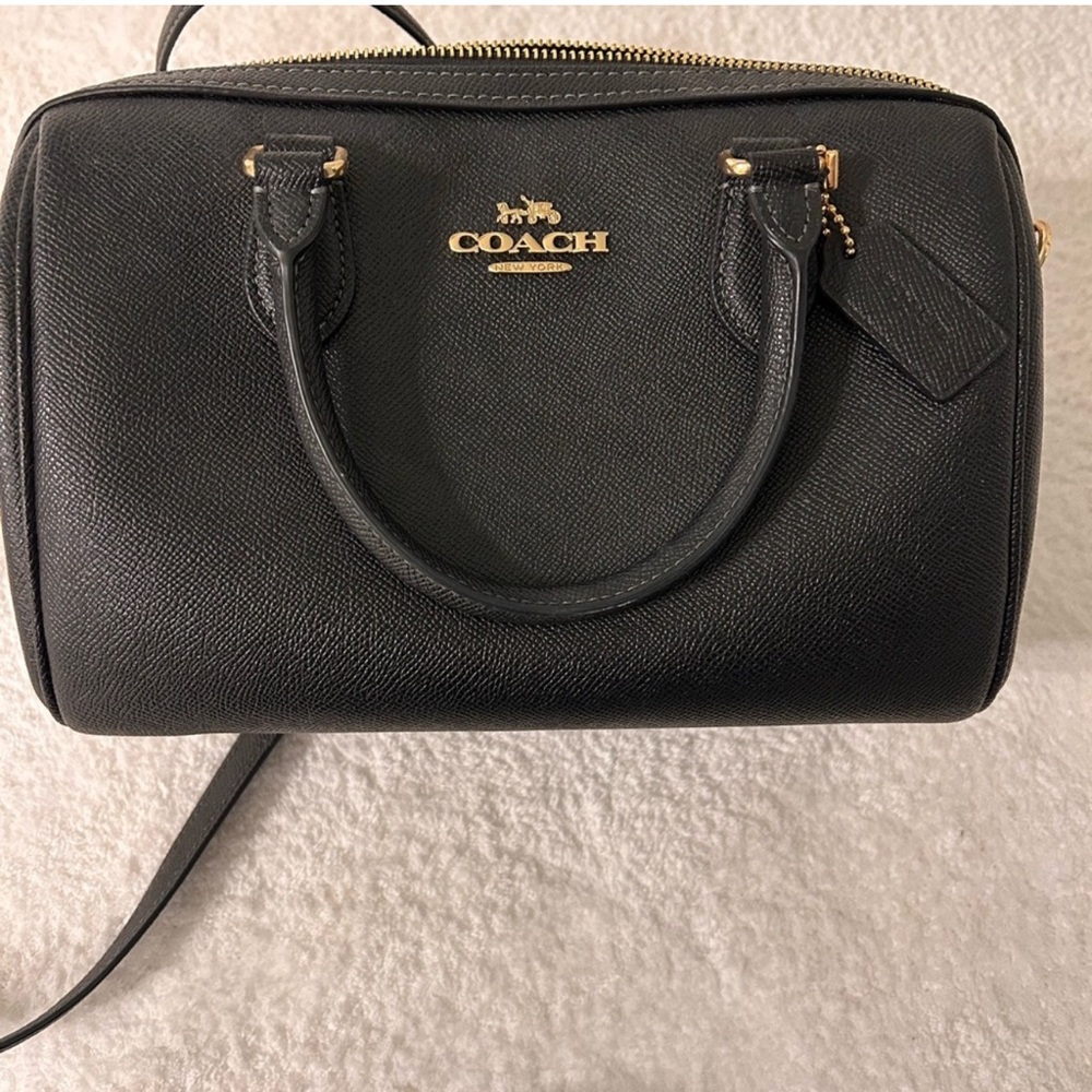 Coach Black Medium Rowan 🖤
